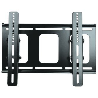Video Mount Products MID-SIZE FLAT PANEL FLUSH W/ TILT-BLACK